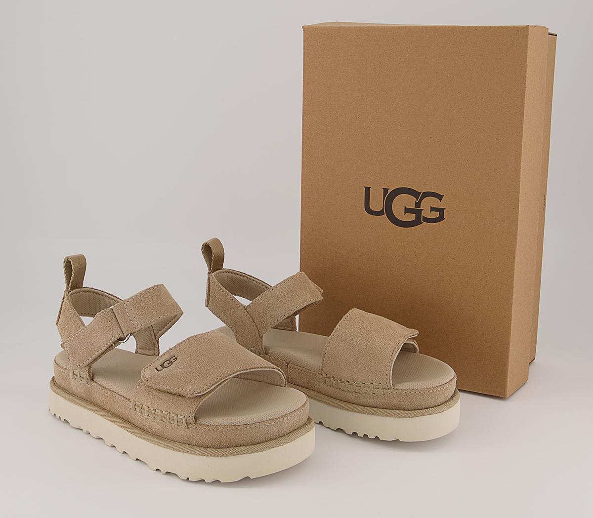 UGG Goldenstar Suede Sandals UGG Goldenstar Suede Sandals Mustard Seed