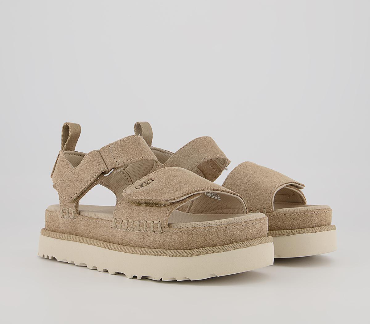 UGG Goldenstar Suede Sandals UGG Goldenstar Suede Sandals Mustard Seed