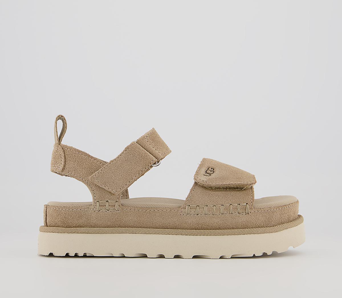UGG Goldenstar Suede Sandals UGG Goldenstar Suede Sandals Mustard Seed