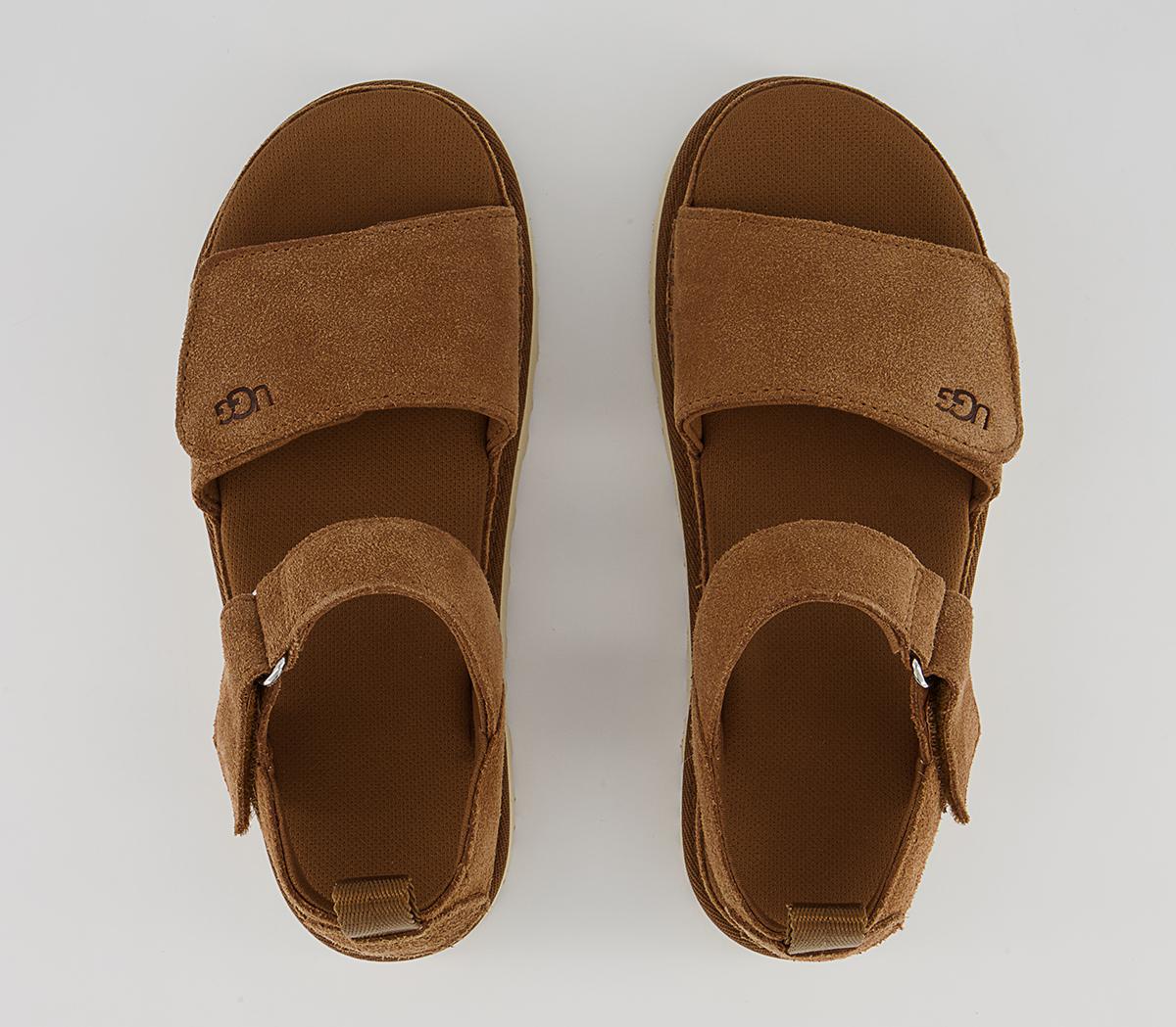 UGG Goldenstar Sandals UGG Goldenstar Sandals Chestnut Suede