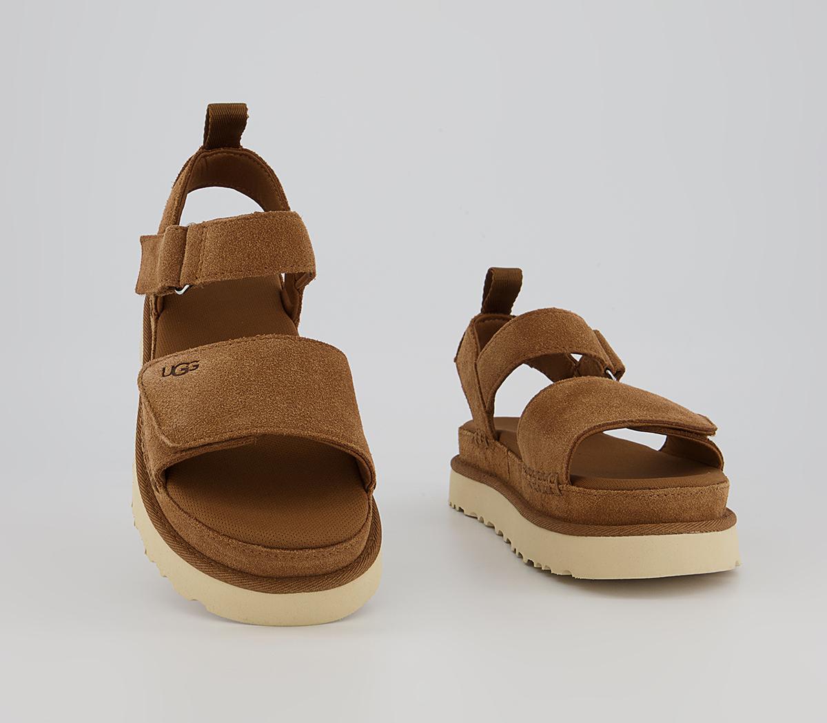 UGG Goldenstar Sandals UGG Goldenstar Sandals Chestnut Suede