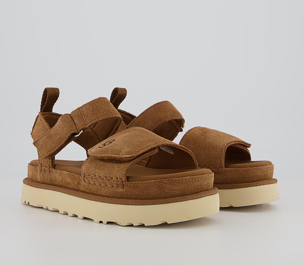 UGG Goldenstar Sandals UGG Goldenstar Sandals Chestnut Suede