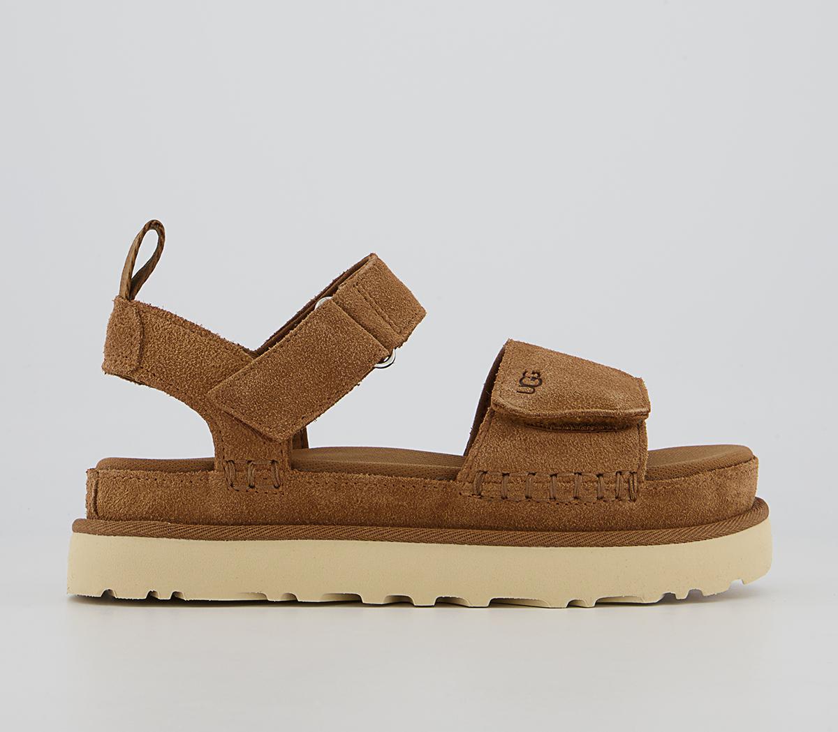 UGG Goldenstar Sandals UGG Goldenstar Sandals Chestnut Suede