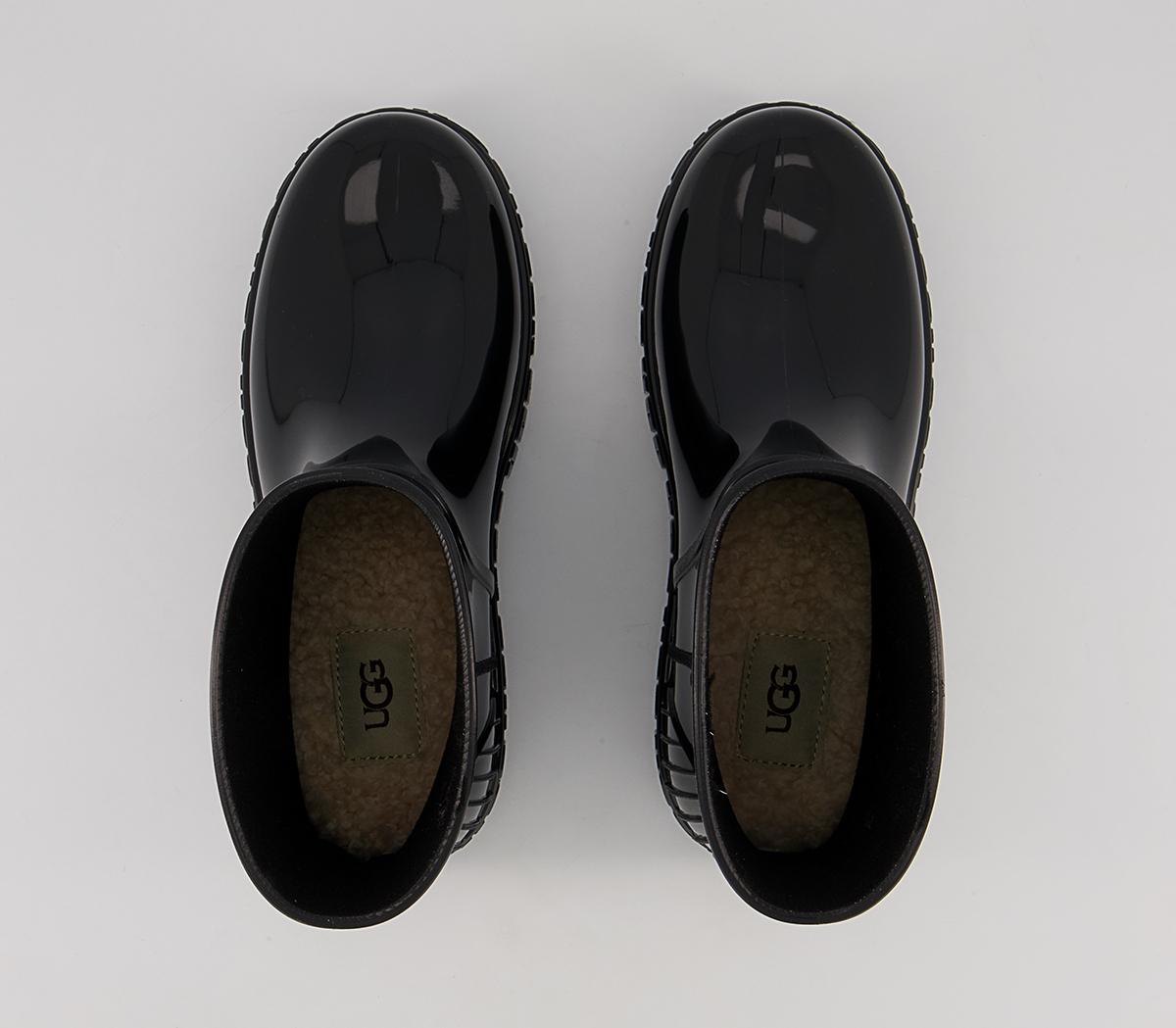UGG Drizlita Wellies Black - Women's Ankle Boots