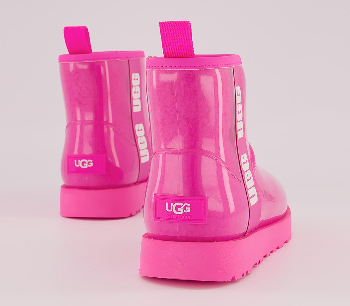 UGG Classic Clear Mini Boots UGG Classic Clear Mini Boots Taffy Pink