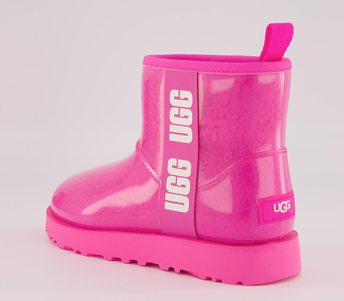 UGG Classic Clear Mini Boots UGG Classic Clear Mini Boots Taffy Pink