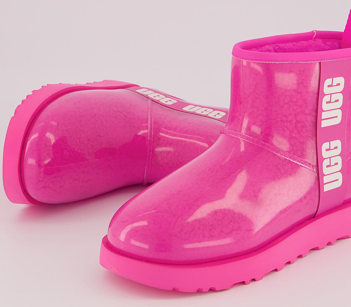 UGG Classic Clear Mini Boots UGG Classic Clear Mini Boots Taffy Pink