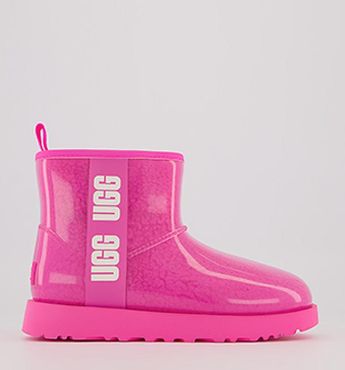 UGG Classic Clear Mini Boots Taffy Pink