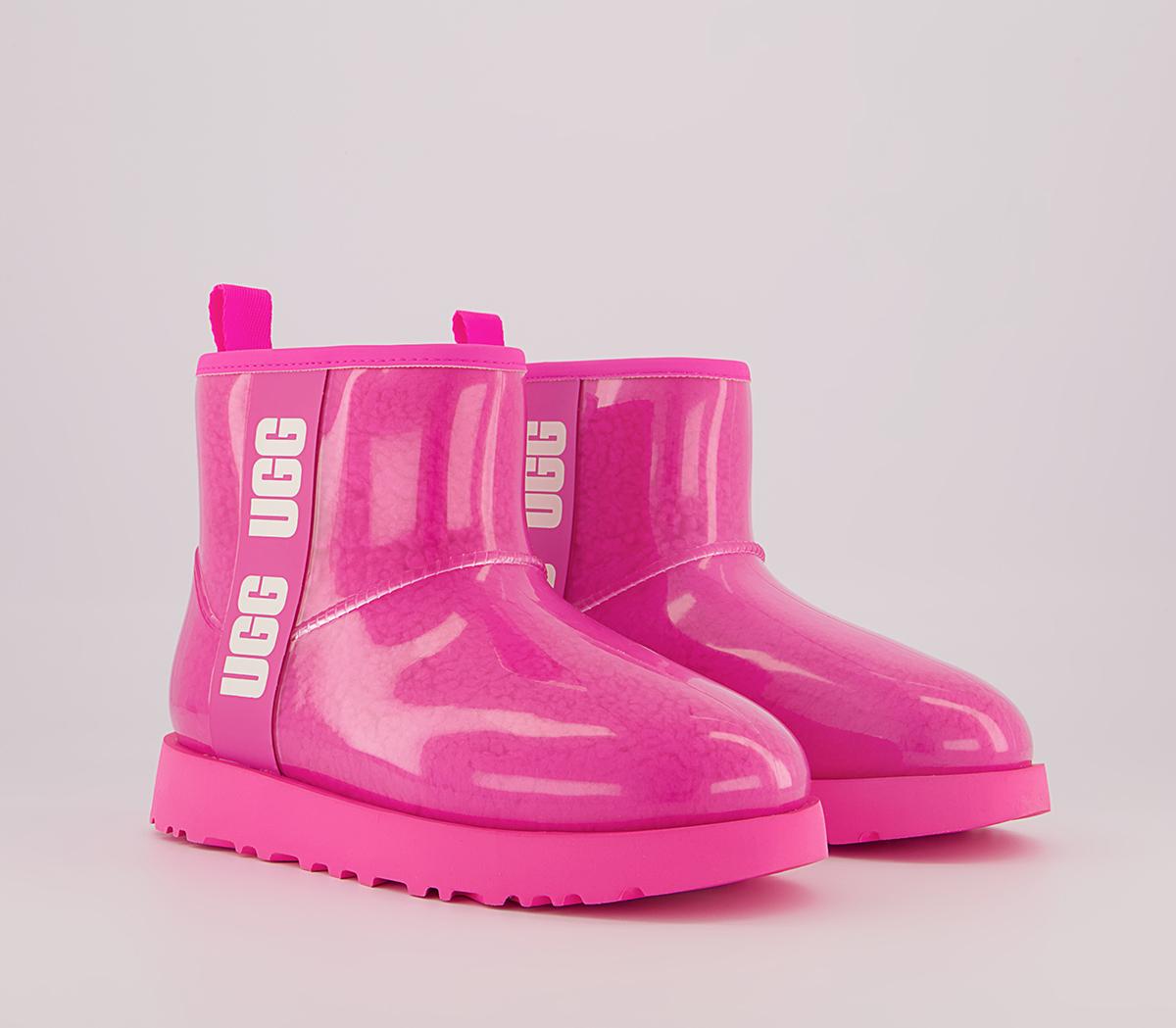 UGG Classic Clear Mini Boots UGG Classic Clear Mini Boots Taffy Pink