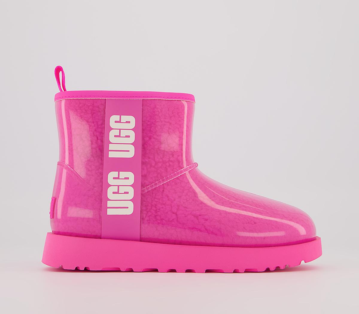 UGG Classic Clear Mini Boots UGG Classic Clear Mini Boots Taffy Pink