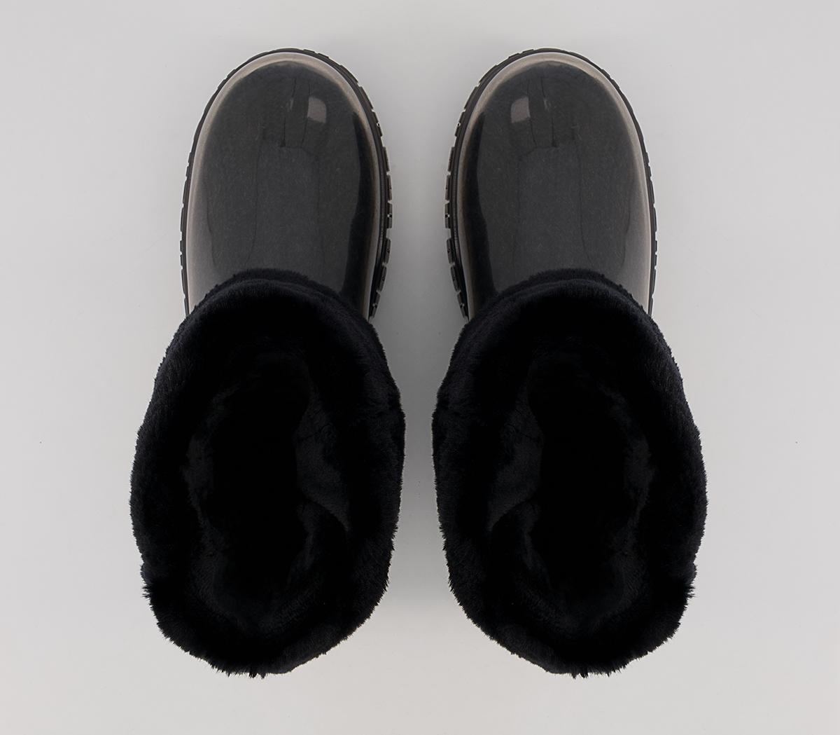 UGG Drizlita Clear Wellies UGG Drizlita Clear Wellies Black