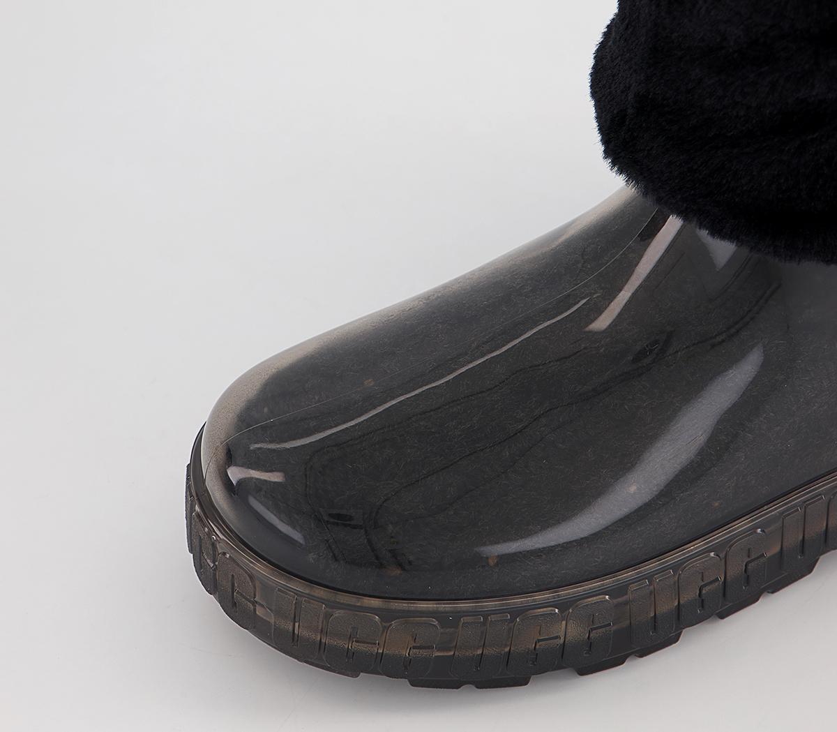 UGG Drizlita Clear Wellies UGG Drizlita Clear Wellies Black