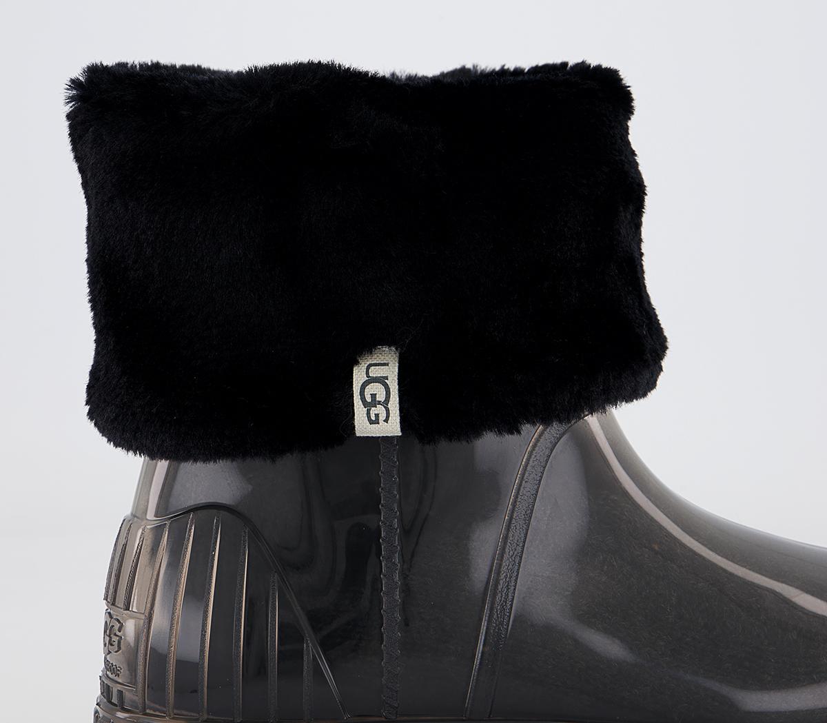 UGG Drizlita Clear Wellies UGG Drizlita Clear Wellies Black