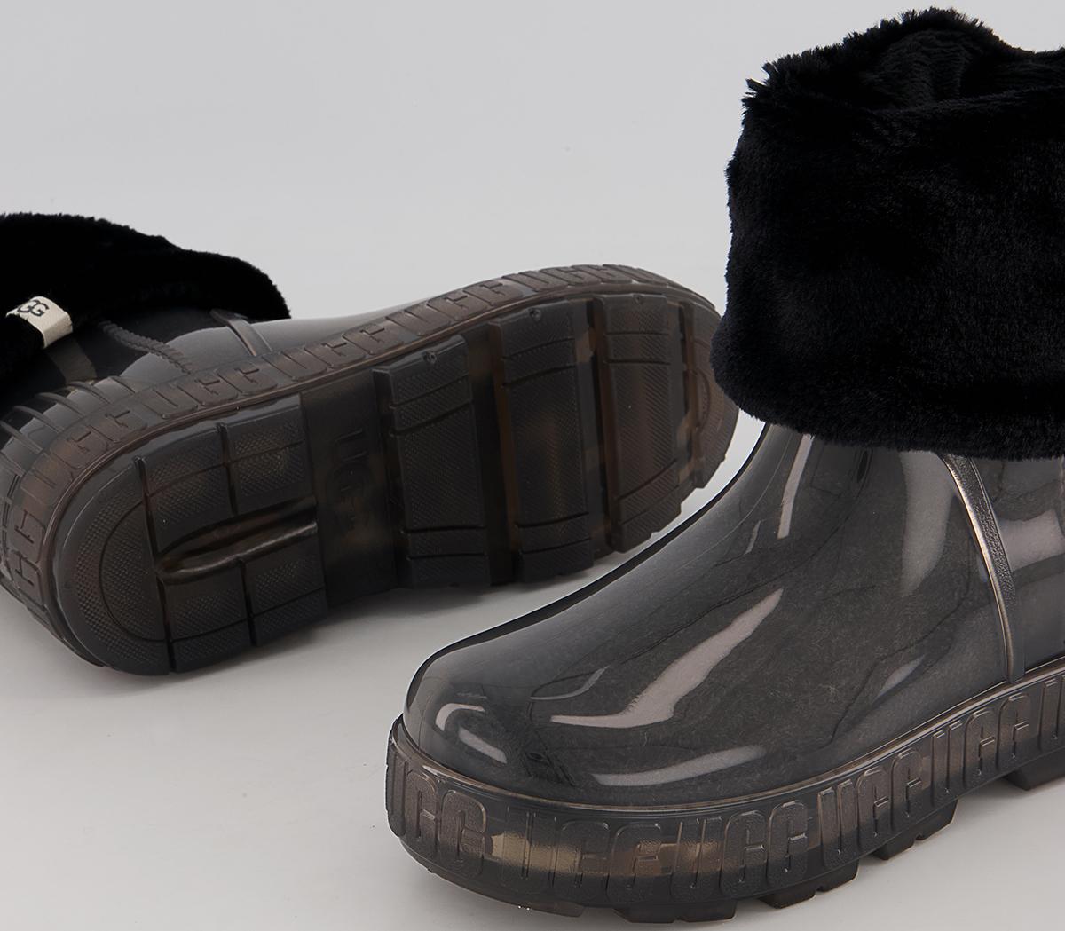 UGG Drizlita Clear Wellies UGG Drizlita Clear Wellies Black