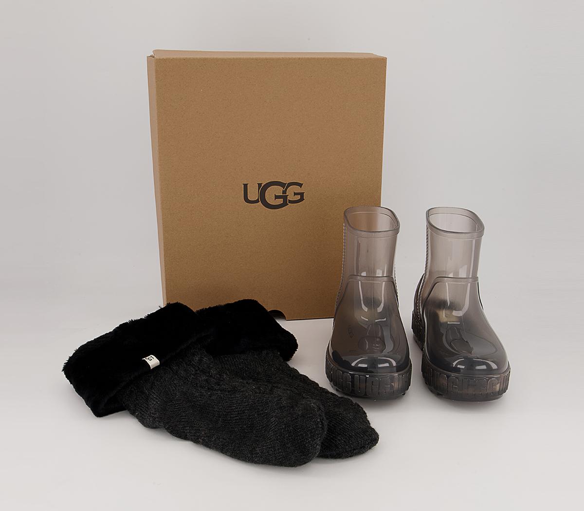 UGG Drizlita Clear Wellies UGG Drizlita Clear Wellies Black