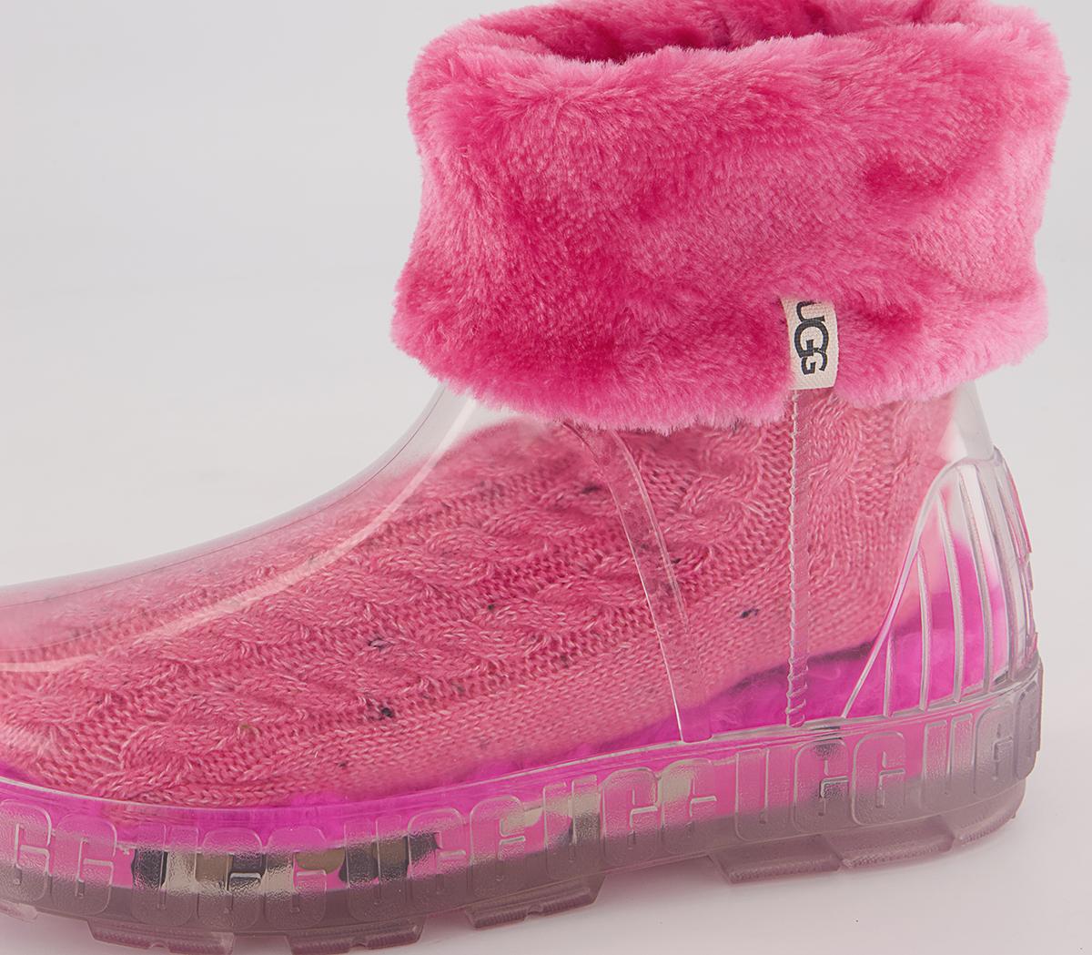 UGG Drizlita Clear Wellies UGG Drizlita Clear Wellies Taffy Pink