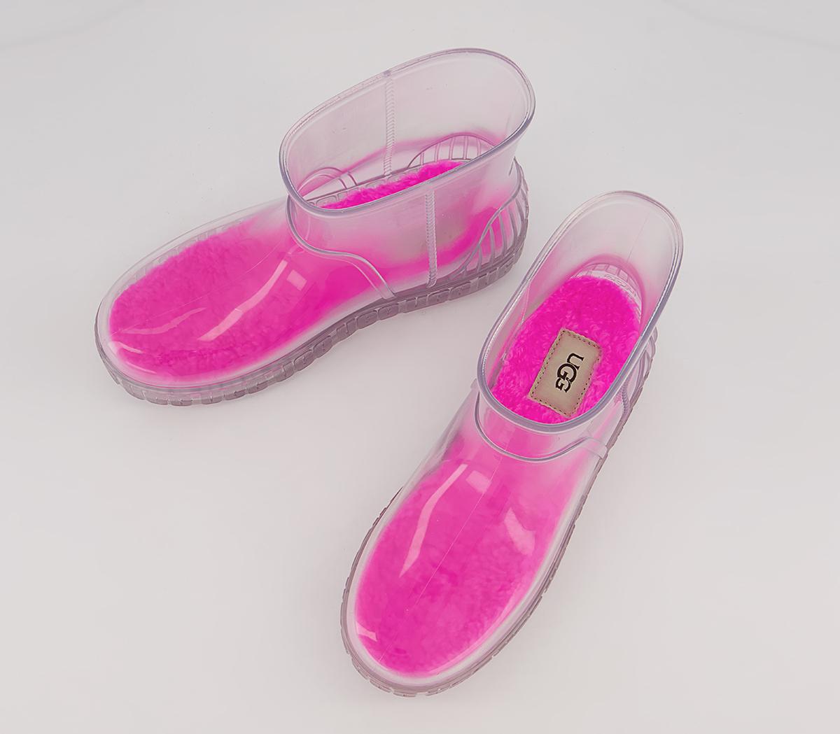 UGG Drizlita Clear Wellies UGG Drizlita Clear Wellies Taffy Pink