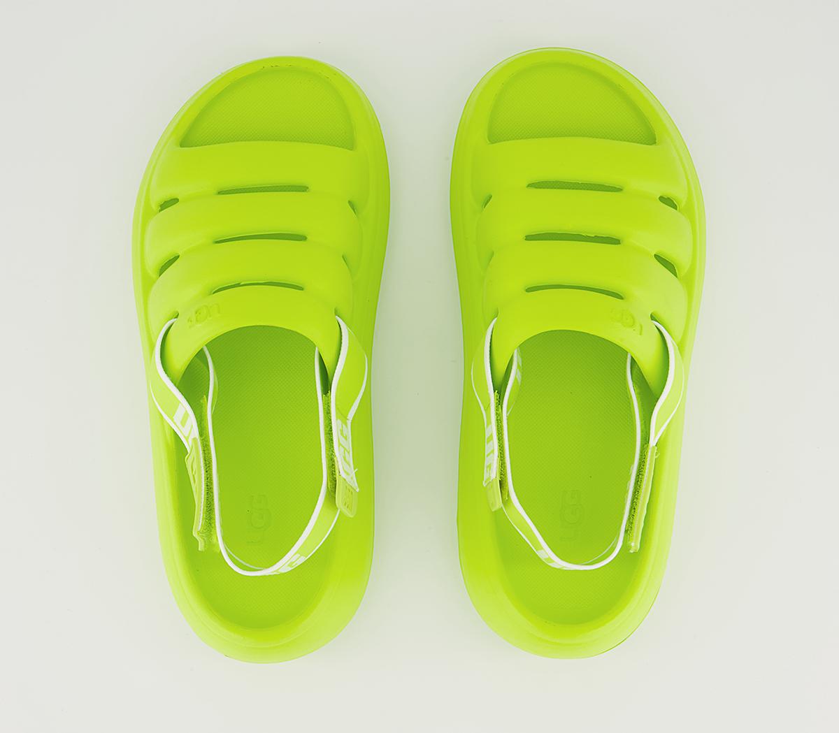 UGG Sport Yeah Sliders UGG Sport Yeah Sliders Key Lime