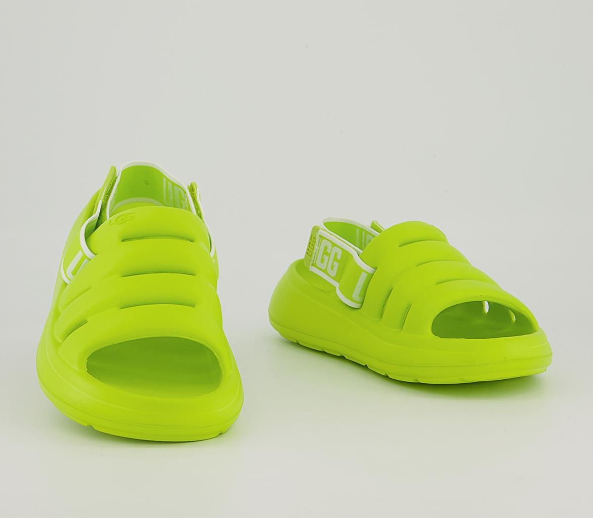 UGG Sport Yeah Sliders UGG Sport Yeah Sliders Key Lime