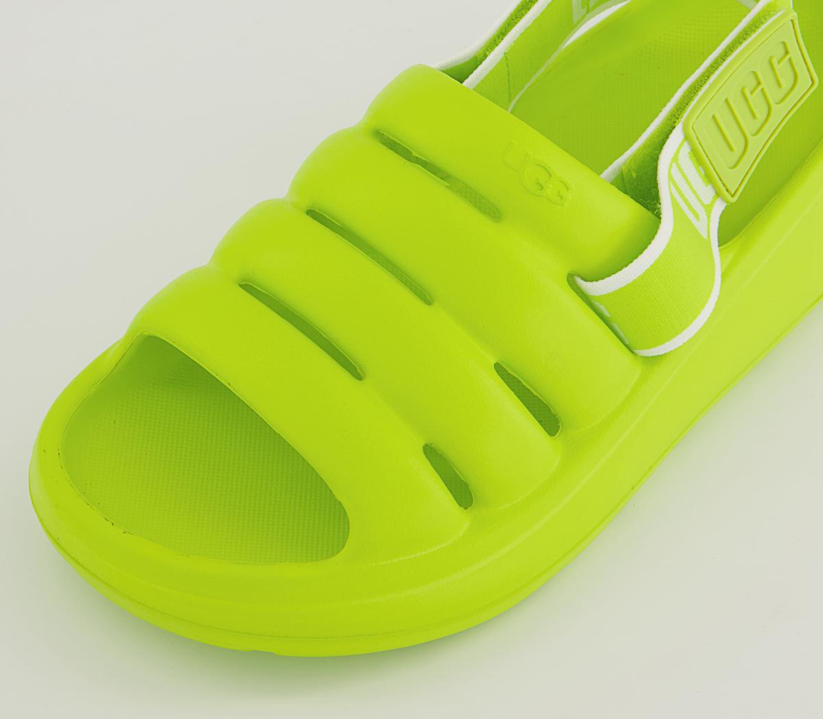 UGG Sport Yeah Sliders UGG Sport Yeah Sliders Key Lime