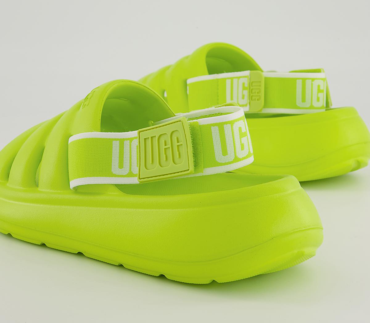 UGG Sport Yeah Sliders UGG Sport Yeah Sliders Key Lime