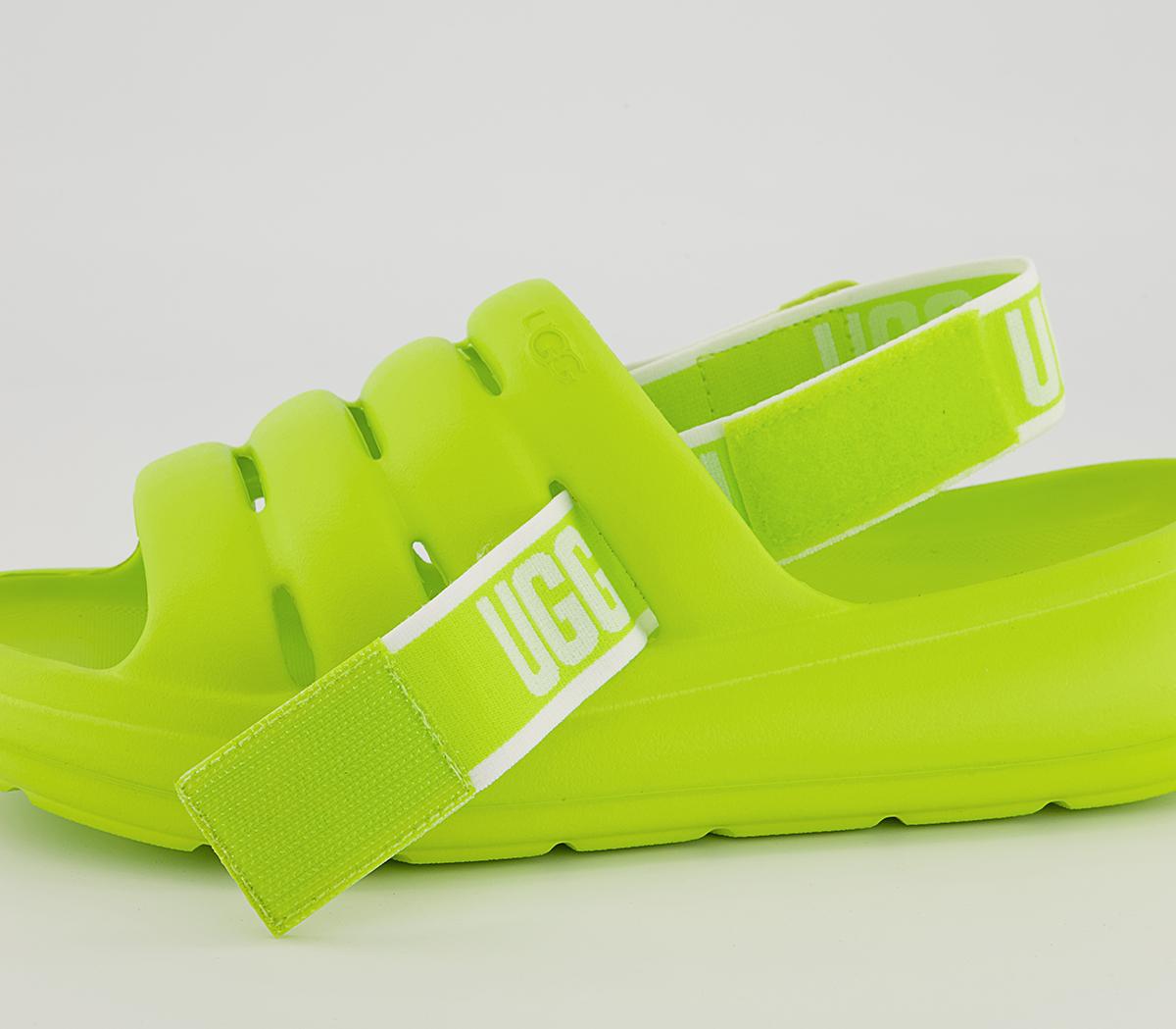 UGG Sport Yeah Sliders UGG Sport Yeah Sliders Key Lime