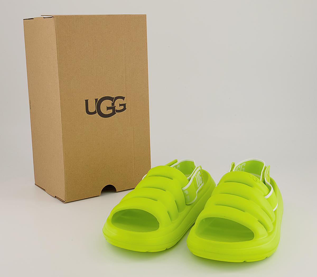 UGG Sport Yeah Sliders UGG Sport Yeah Sliders Key Lime