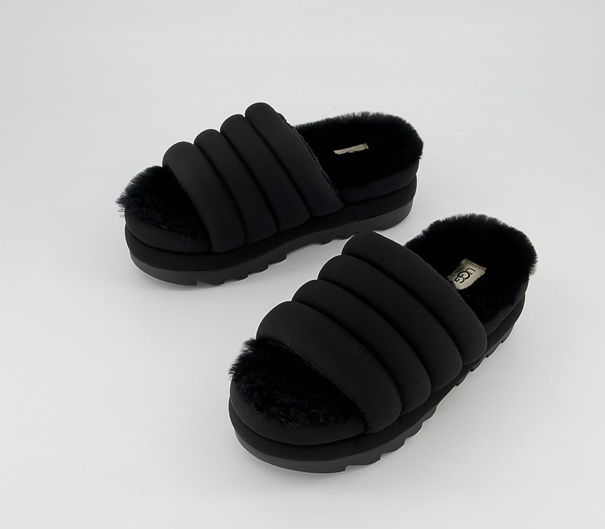 UGG Maxi Slide Sandals UGG Maxi Slide Sandals Black