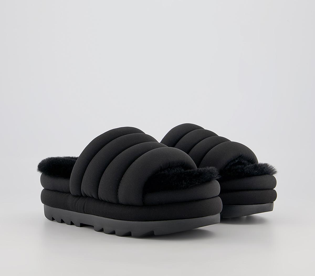 UGG Maxi Slide Sandals UGG Maxi Slide Sandals Black