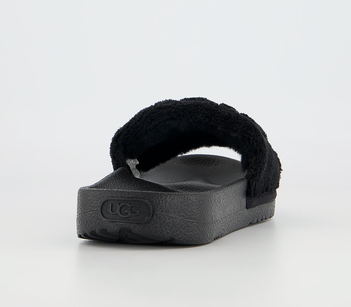 UGG Mahalia Sliders UGG Mahalia Sliders Black Terry