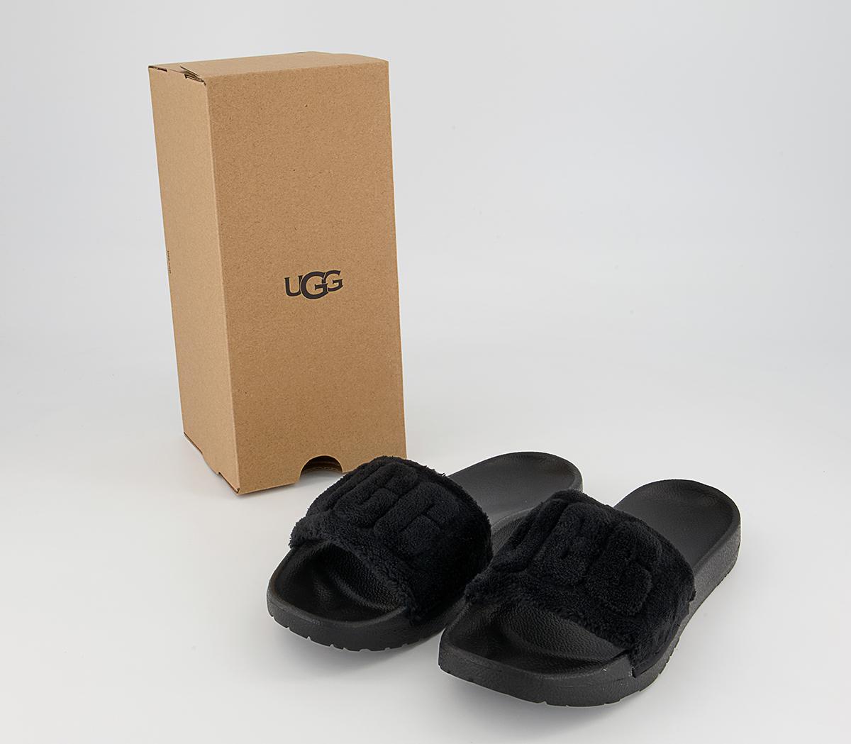 UGG Mahalia Sliders UGG Mahalia Sliders Black Terry
