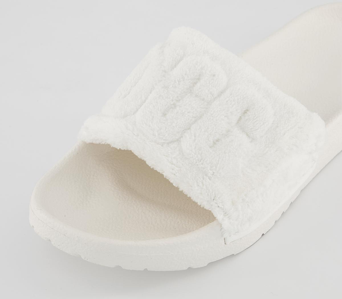 UGG Mahalia Sliders UGG Mahalia Sliders White Terry