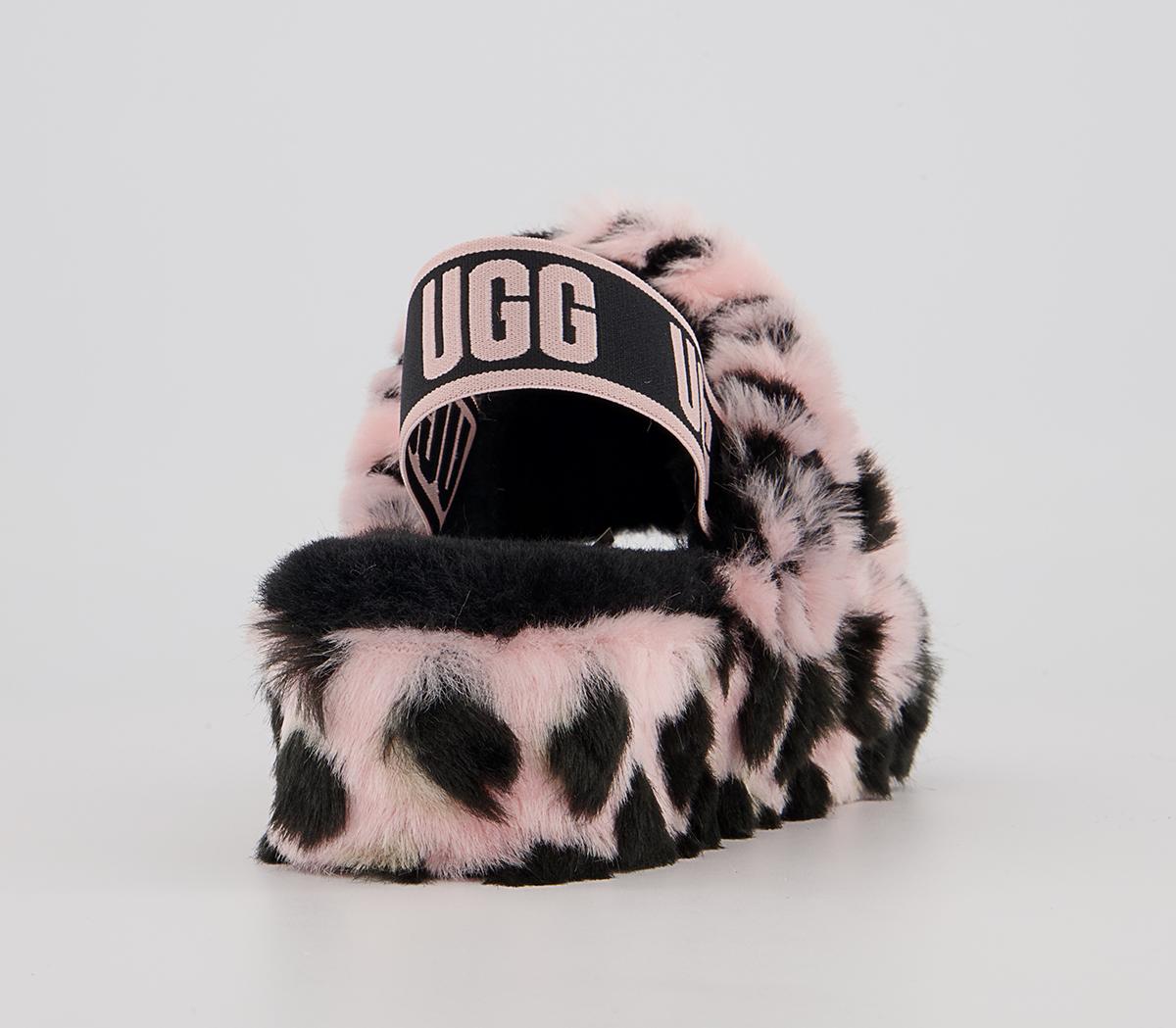 UGG Fluff Yeah Animalia Slippers UGG Fluff Yeah Animalia Slippers Pink Scallop