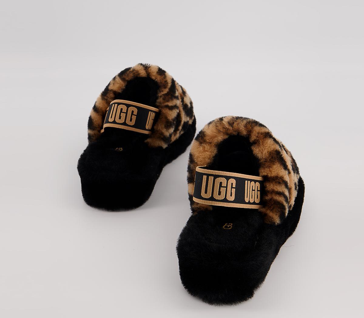 UGG Fluff Yeah Animalia Slippers UGG Fluff Yeah Animalia Slippers Light Butterscotch