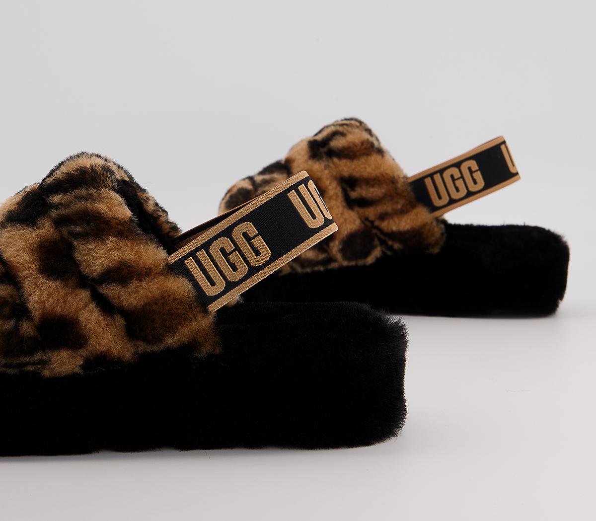UGG Fluff Yeah Animalia Slippers UGG Fluff Yeah Animalia Slippers Light Butterscotch