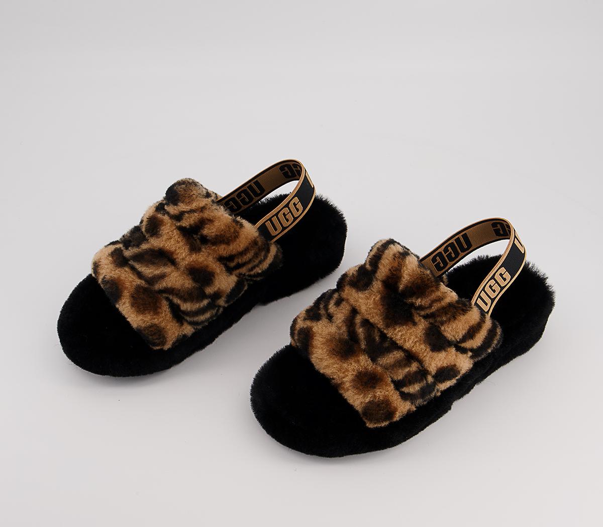 UGG Fluff Yeah Animalia Slippers UGG Fluff Yeah Animalia Slippers Light Butterscotch
