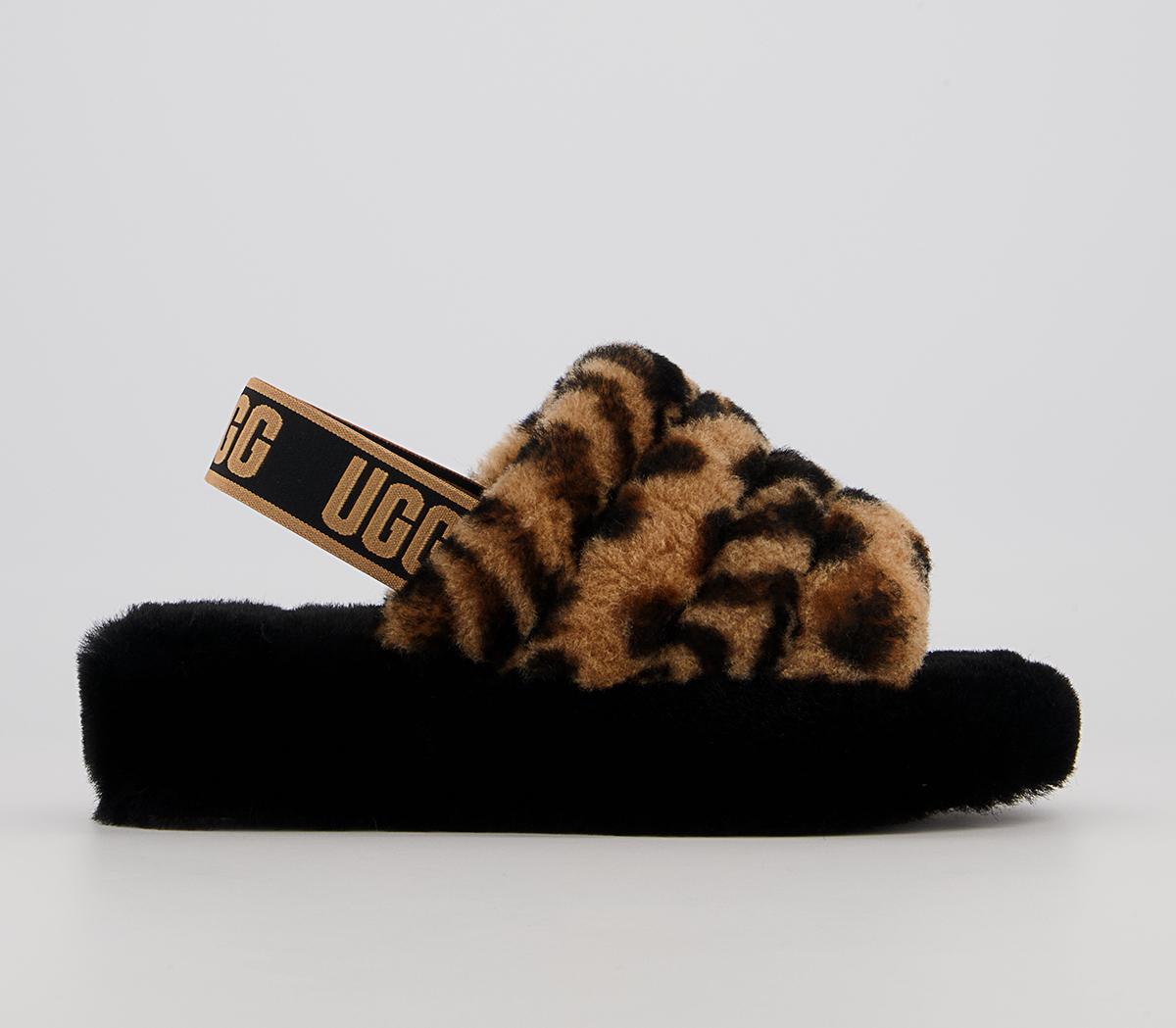UGG Fluff Yeah Animalia Slippers UGG Fluff Yeah Animalia Slippers Light Butterscotch
