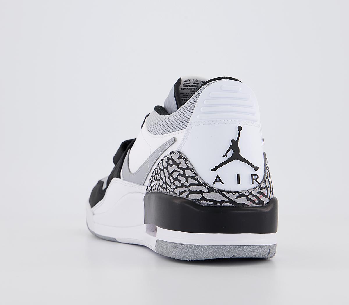 Jordan Jordan Legacy 312 Low Trainers Jordan Jordan Legacy 312 Low Trainers White Black Wolf Grey
