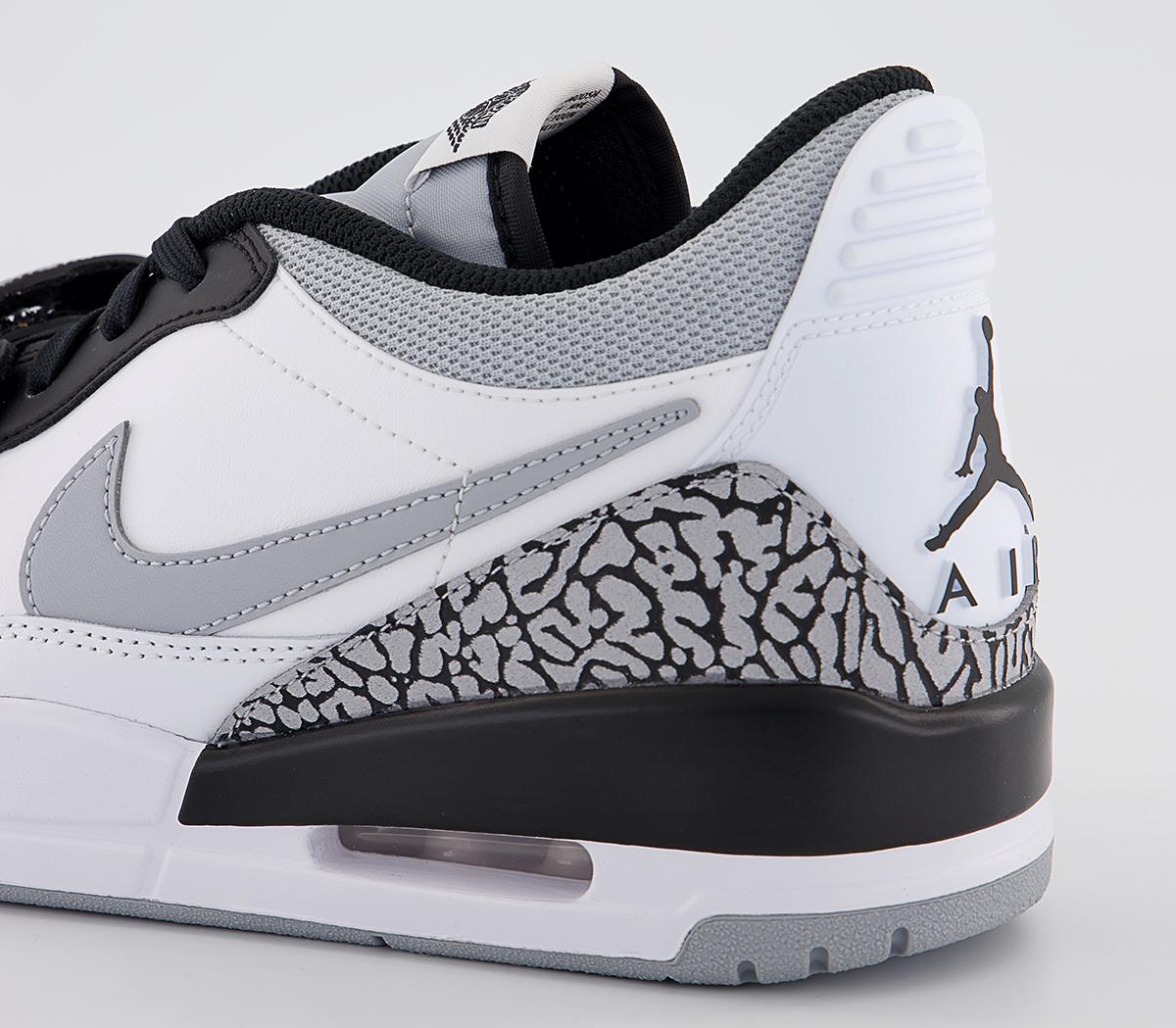 Jordan Jordan Legacy 312 Low Trainers Jordan Jordan Legacy 312 Low Trainers White Black Wolf Grey