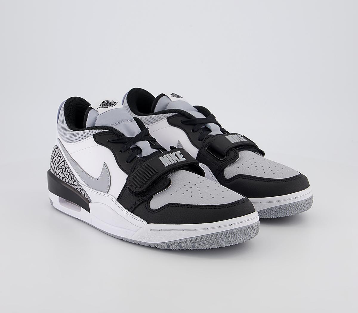 Jordan Jordan Legacy 312 Low Trainers White Black Wolf Grey - Women's ...