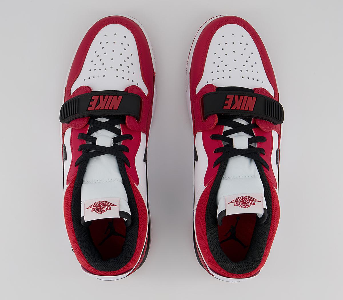 Jordan Jordan Legacy 312 Low Trainers Jordan Jordan Legacy 312 Low Trainers White Black Gym Red