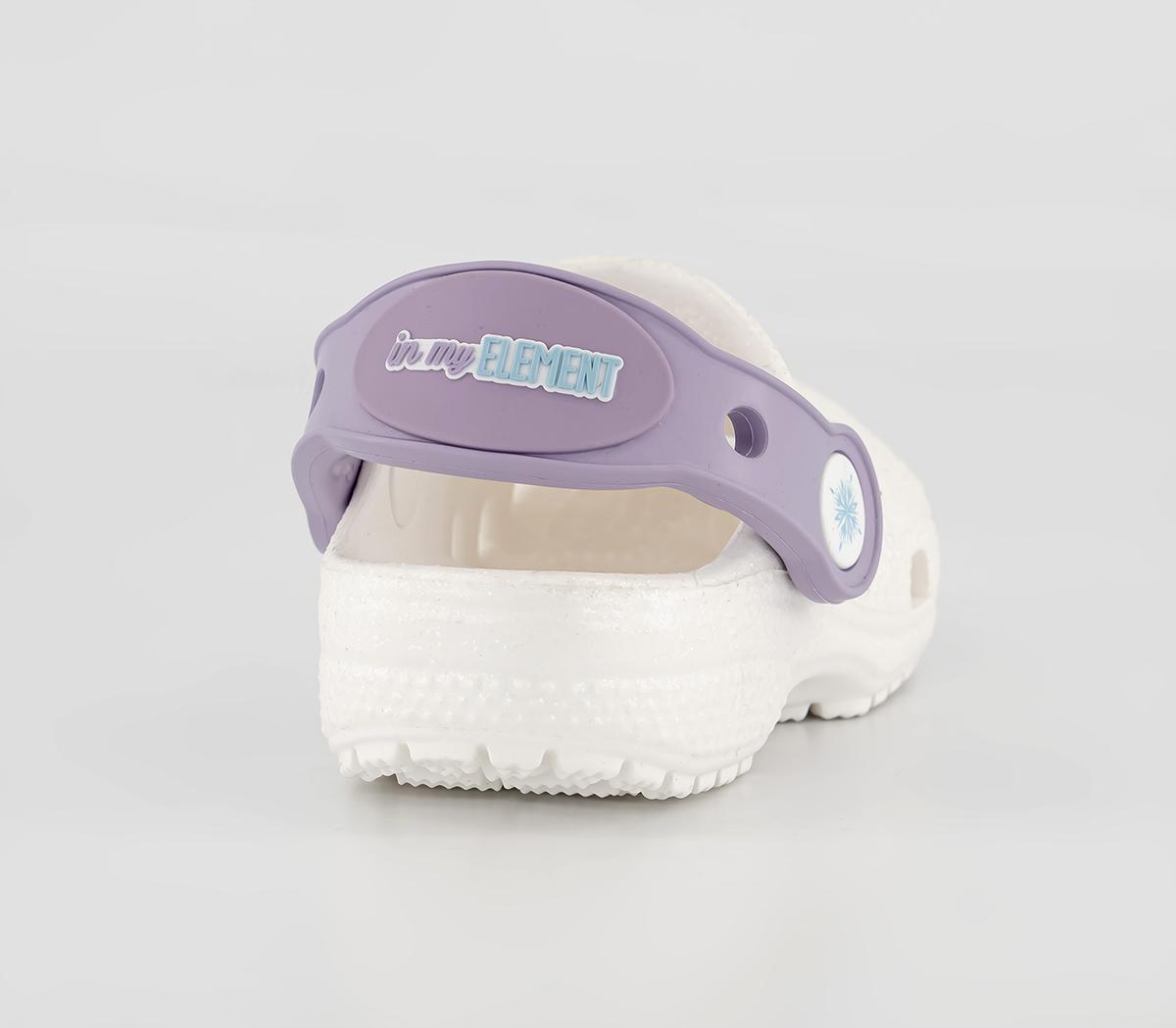 CrocsClassic Toddler ClogsFrozen White