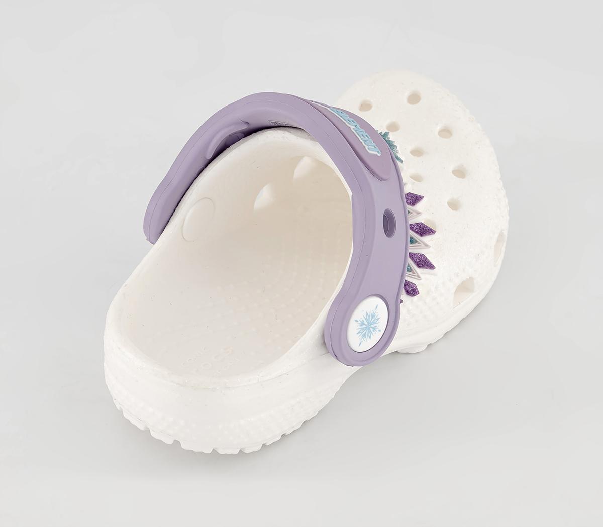 CrocsClassic Toddler ClogsFrozen White