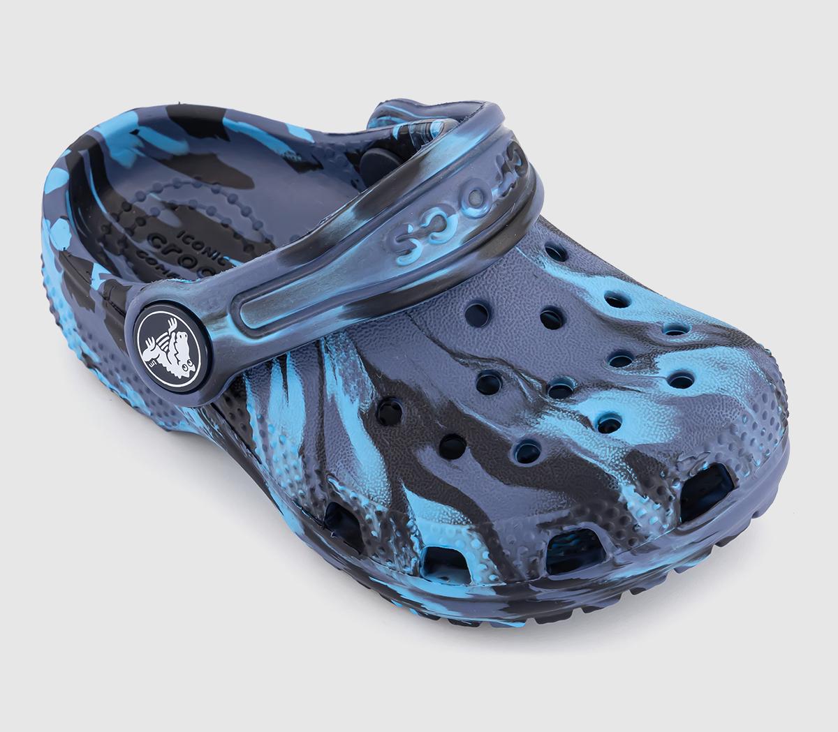 Crocs Classic Infant Clogs Crocs Classic Infant Clogs Navy Multi