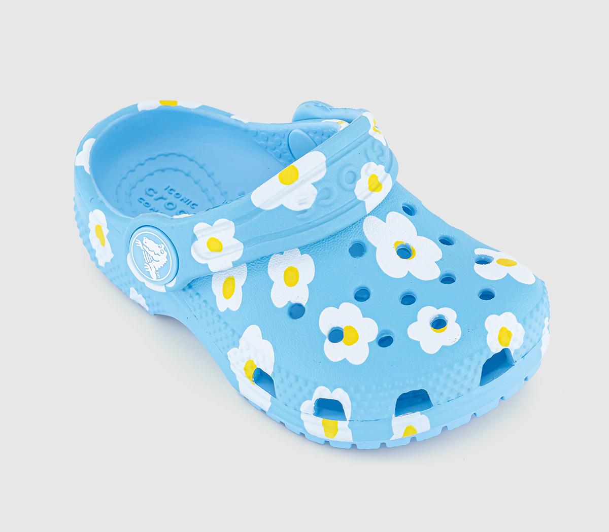 Crocs Classic Infant Clogs Crocs Classic Infant Clogs Daisy Tinted Glass