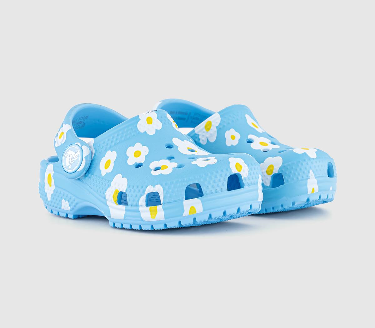 Crocs Classic Infant Clogs Crocs Classic Infant Clogs Daisy Tinted Glass
