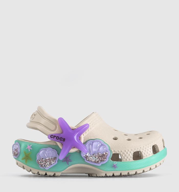 Crocs Classic Clogs Toddler Frappe Sea Sparkle