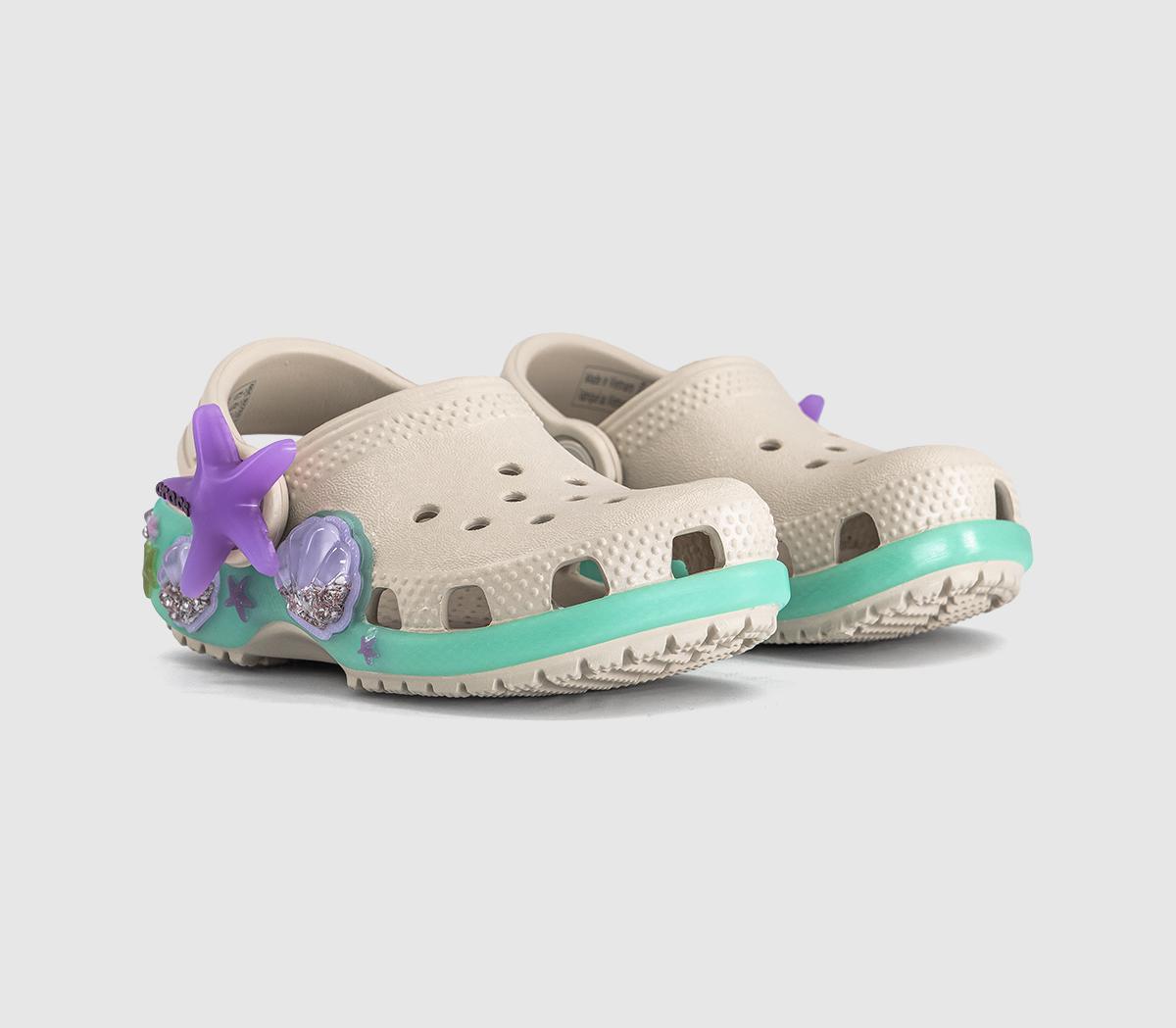 CrocsClassic Clogs ToddlerFrappe Sea Sparkle
