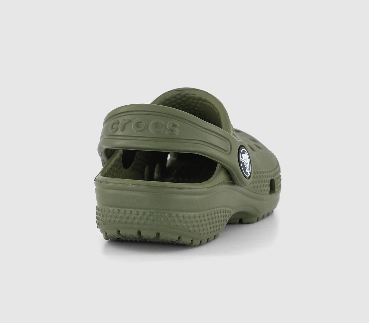 CrocsClassic Toddler Clogs CrocsClassic Toddler ClogsArmy Green