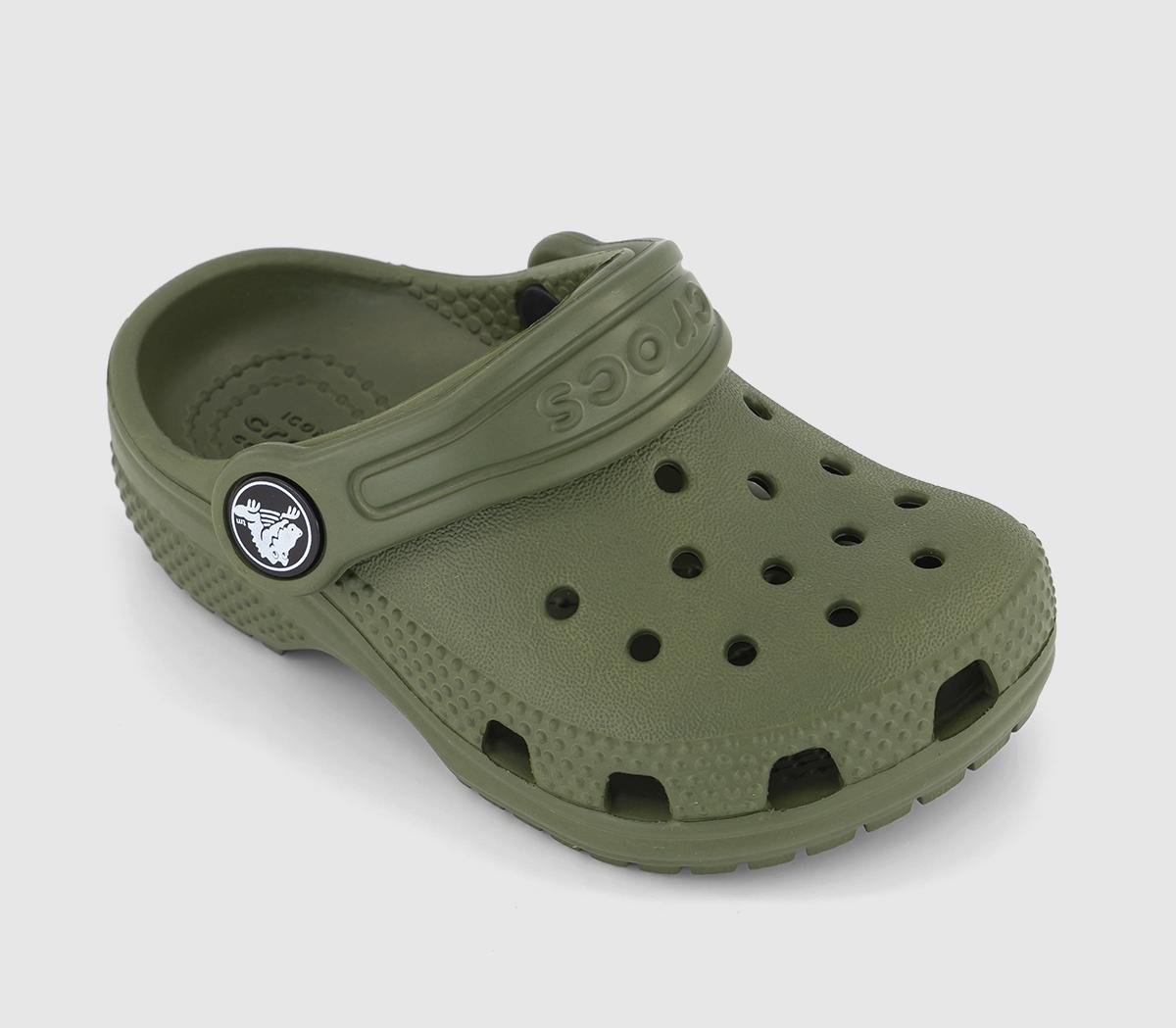 CrocsClassic Toddler Clogs CrocsClassic Toddler ClogsArmy Green